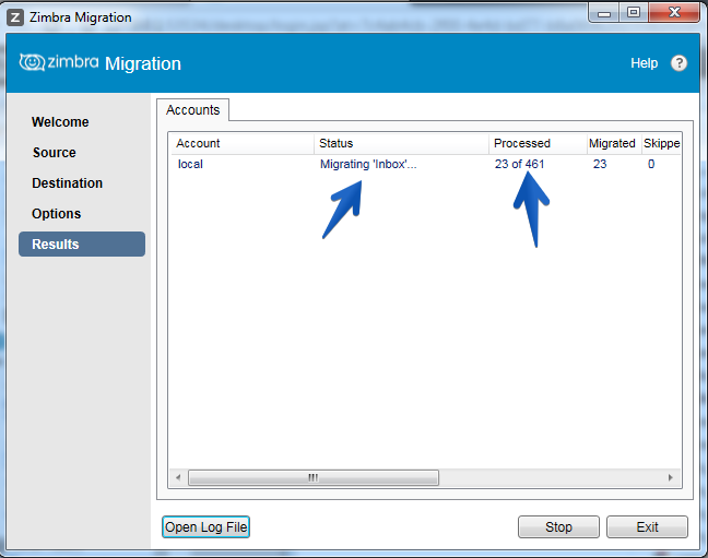 zimbra outlook migration tool