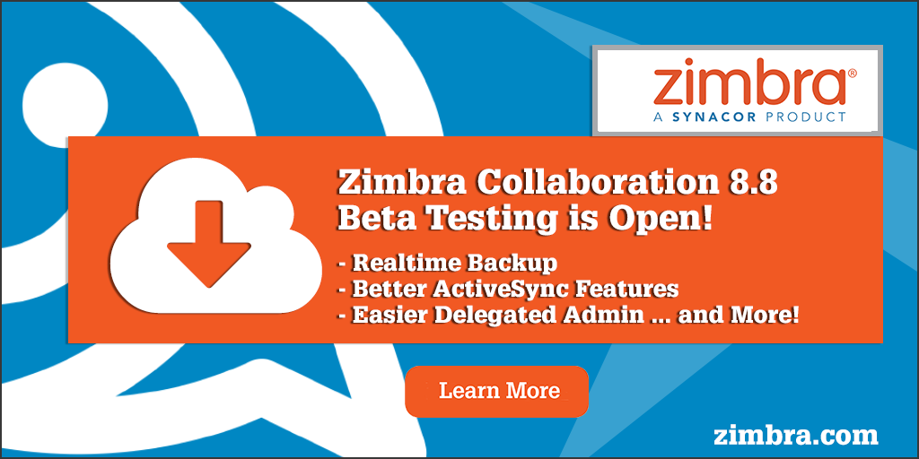 Zimbra 8.0 beta released