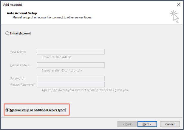 zimbra imap settings for outlook 2010