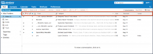 Power Tip Tuesday Sorting Zimbra Email Zimbra Blog
