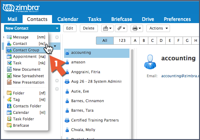 Power Tip Tuesday - Create a Zimbra email distribution list/alias! - Zimbra  : Blog