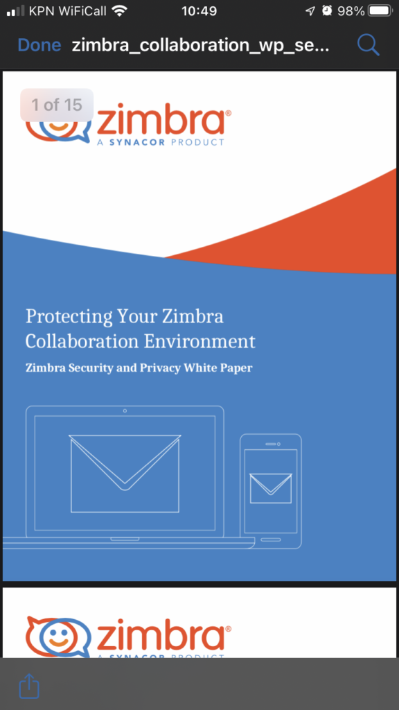 Zimbra Did You Know Use Zimbra Briefcase on Mobile with OnlyOffice