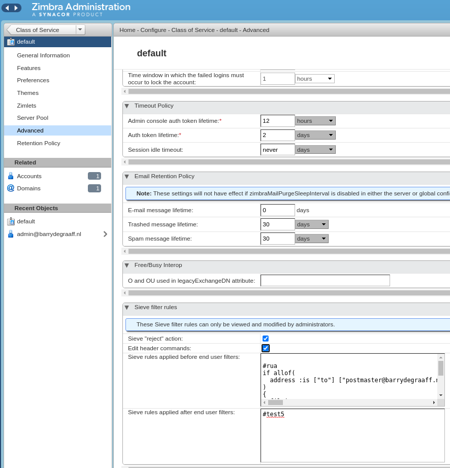 Zimbra Collaboration Administrator Guide