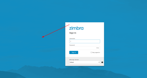 How to change the background image of Zimbra's Login page - Zimbra